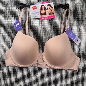 Hanes Comfort Flex Fit Underwire Bra - Light Nude
